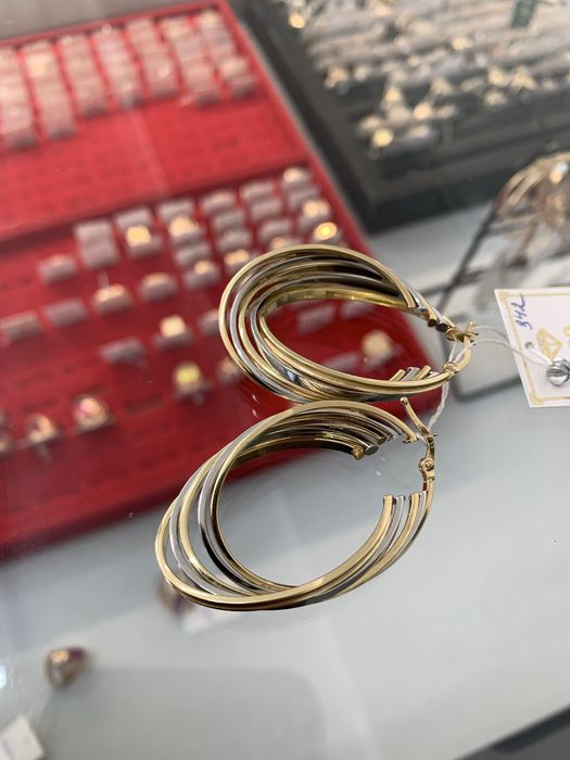 Золото серьги  г.Астана