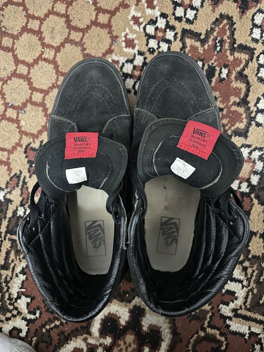 высокие кеды Vans