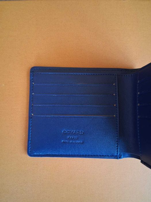 Portofel Goyard nou cu cutie și card – model clasic bărbați”