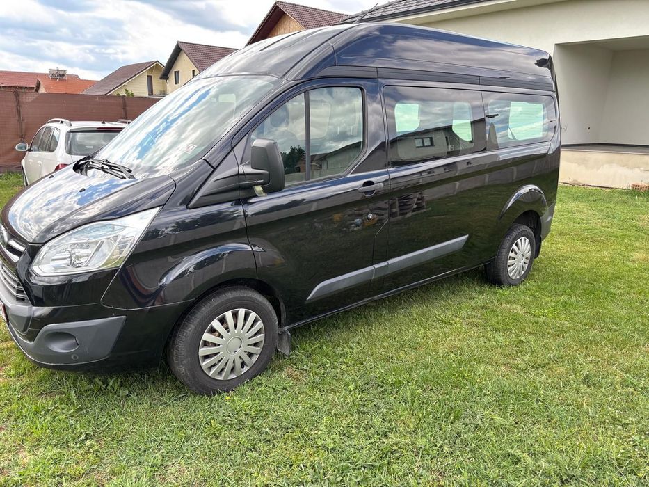 Ford Transit Custom 2.2 Diesel 2014 Lung si Inalt cu 8 Locuri