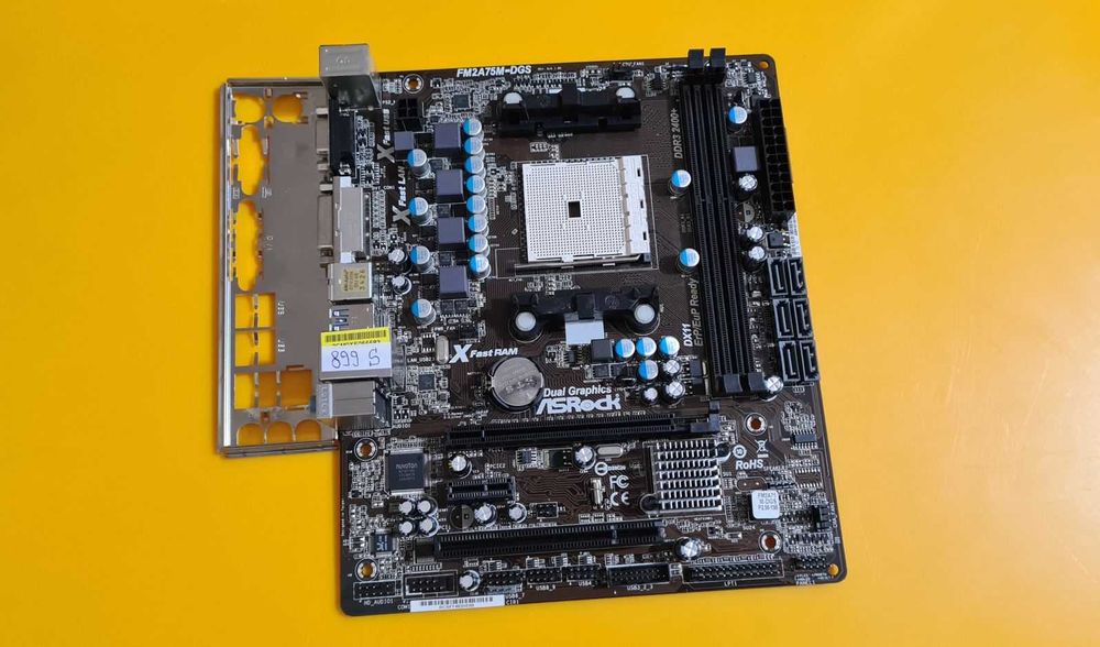 899S.Placa De Baza ASRock FM2A75M-DGS,2xDDR3,Socket FM2