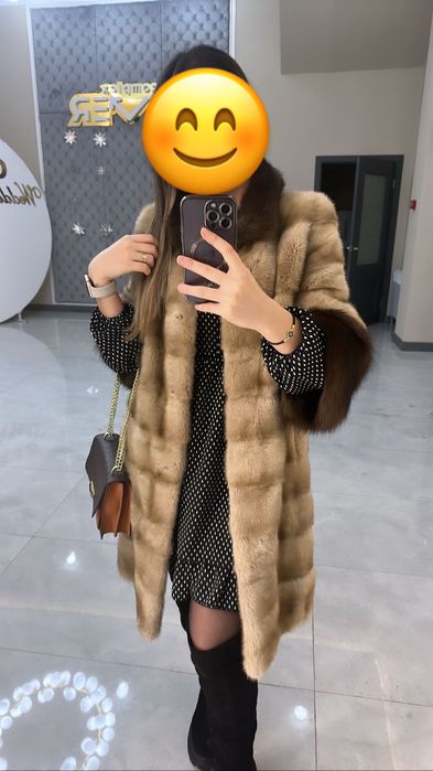 Норковая шуба женская