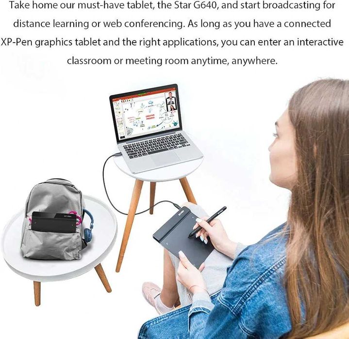 Нов графичен таблет XP-PEN Star G640 дигитално рисуване подписи и OSU