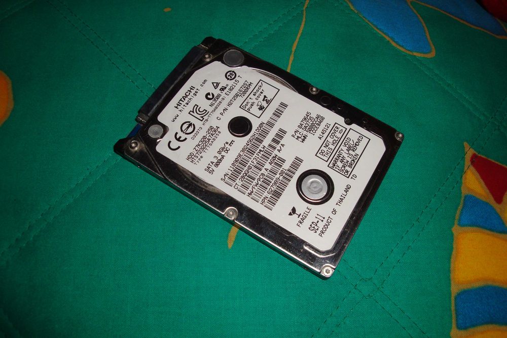 Hard disk hitachi laptop 2.5" slim HDD 250Gb 7200 rpm sata