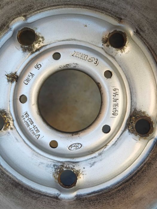 4 Jante tabla 16 originale FORD 6.5J*16 ET60 cu senzori presiune