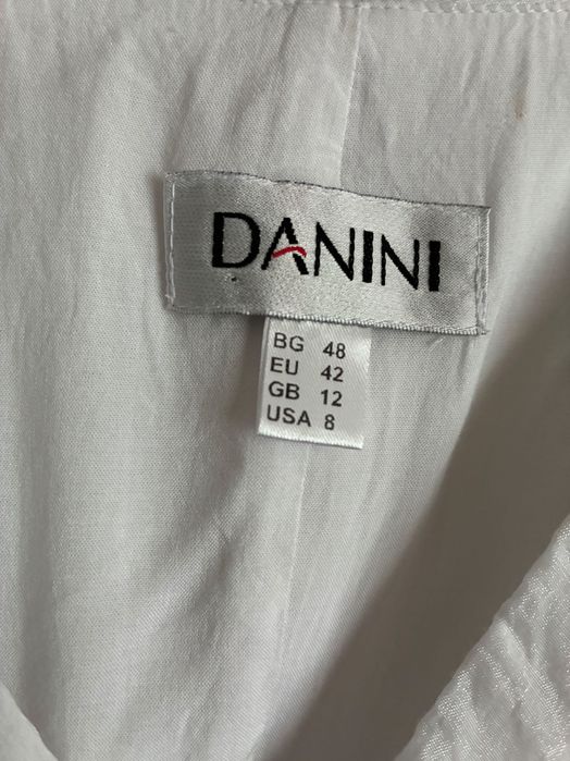 Елегантна черно-бяла рокля Danini – размер BG 48 / EU 42 / GB 12