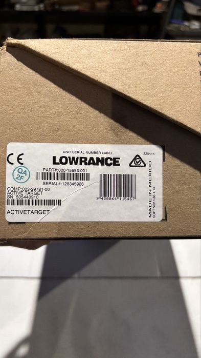 Сонда Lowrance Active Target (Live Sonar )