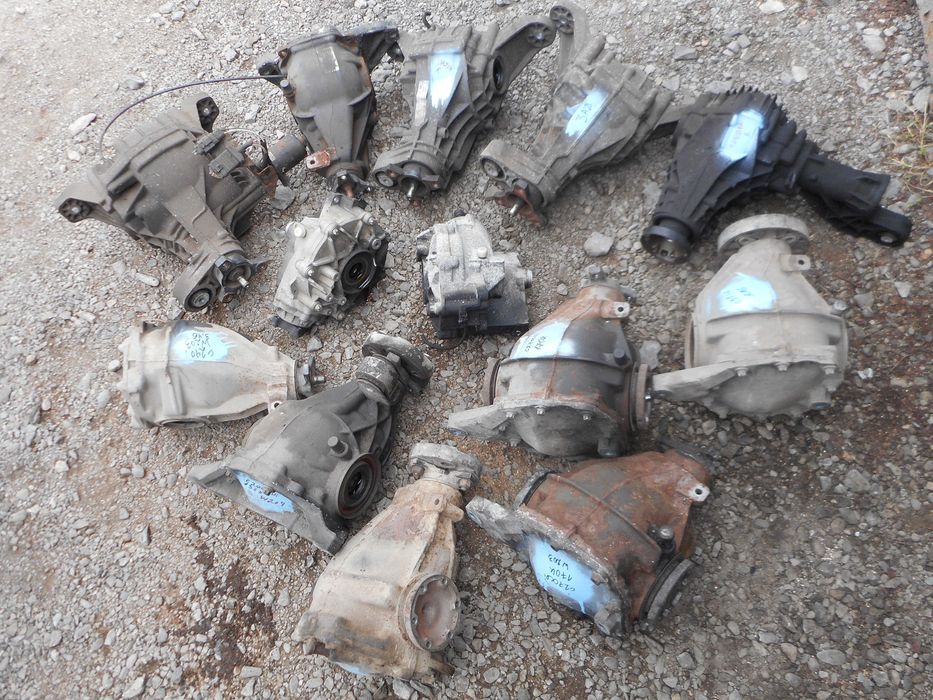 Раздатка, диференциал, маховик и венец от Мерцедес