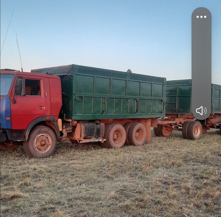 Продам камаз с прицепом самосвал зерновоз