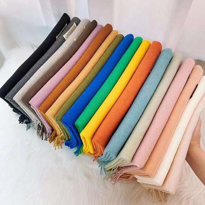 Теплый палантины из кашемир