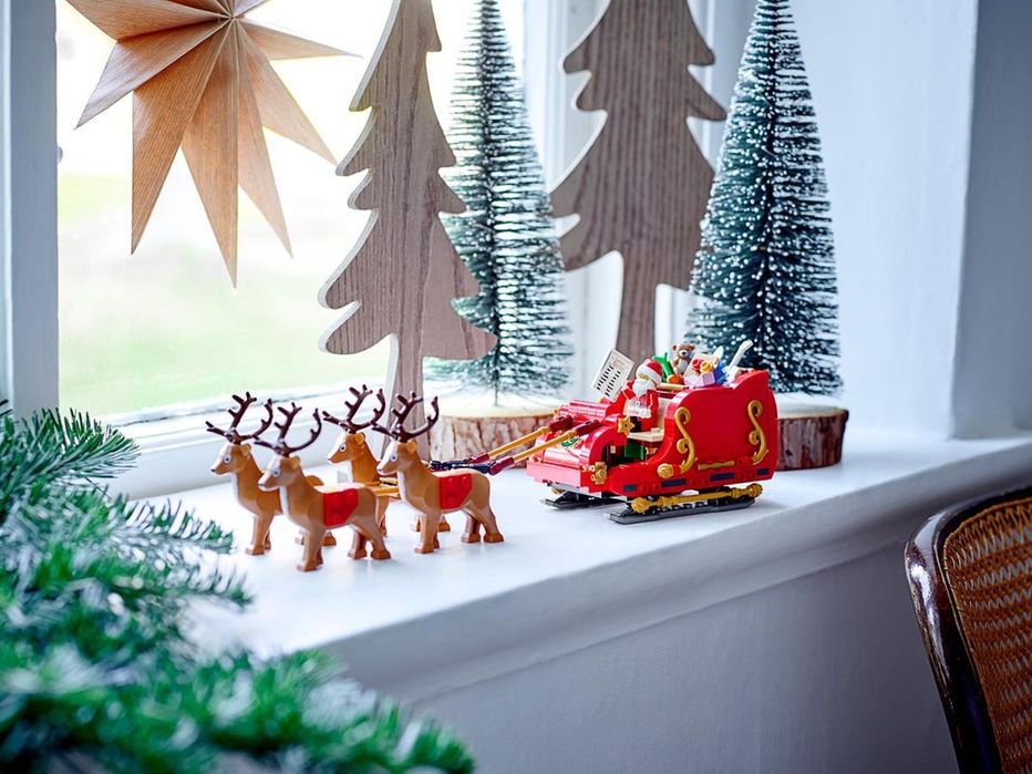 Lego 40499 Шейната на дядо Коледа Santa's Sleigh 40499