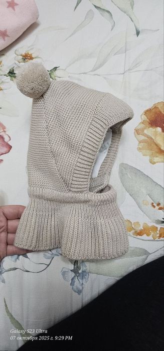 Новая тёплая Шапка размер 40-42