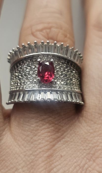 Inel dama nou superb din argint ștantat 925