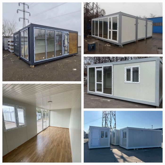 Vand Container Birou Vitrina Magazin Depozitare cafenea frizarie