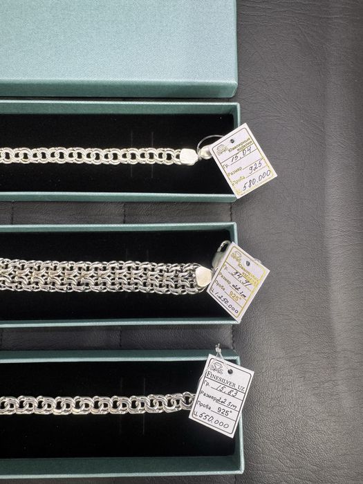 Braslet Kumush 925 Proba Garantiya 100% Serebro