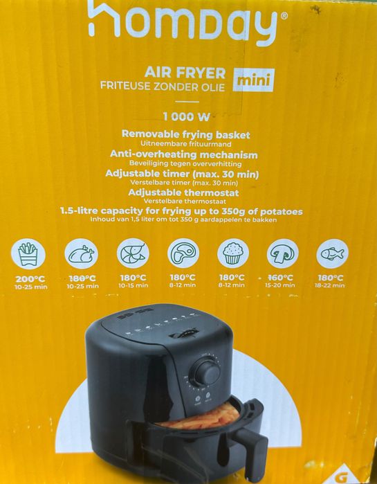 Еърфрайър за готвене