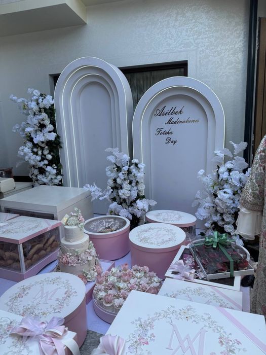 Оформления свадеб, Ofarmleniya xizmati, afarmleniya tadbirlar uchun