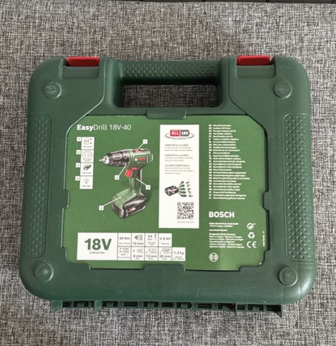 Masina de gaurit si insurubat Bosch cu 2 baterii 18 V 2Ah si invarcato