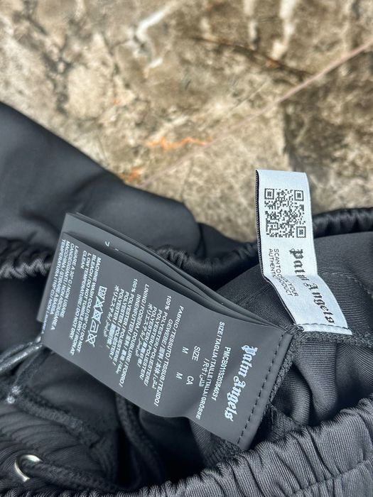 Pantaloni scurți palm angels negri
