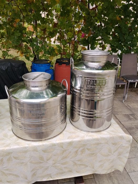 Bidoane inox și butoaie !