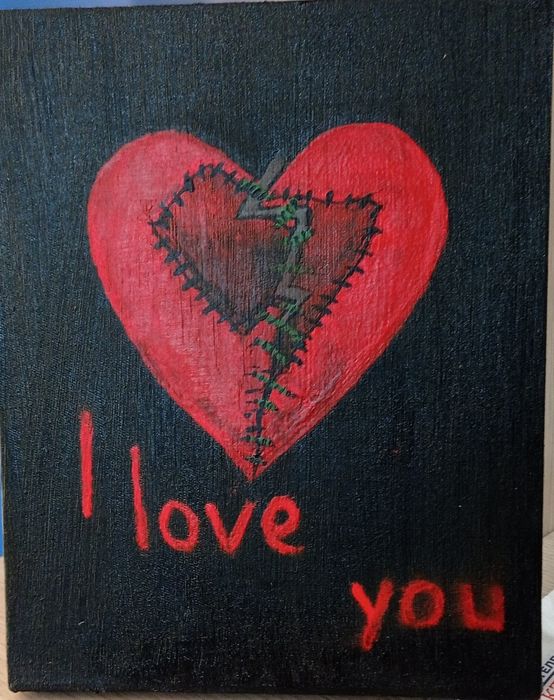 Картины жидкий акрил и масло