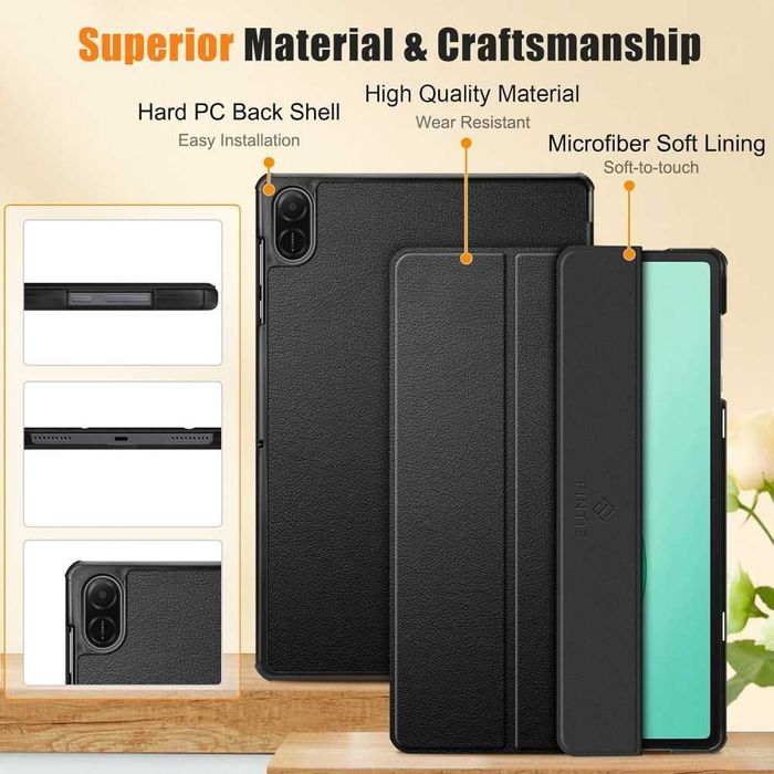 Хоризонтален калъф Flip за Honor Pad X8a, Honor Pad X9