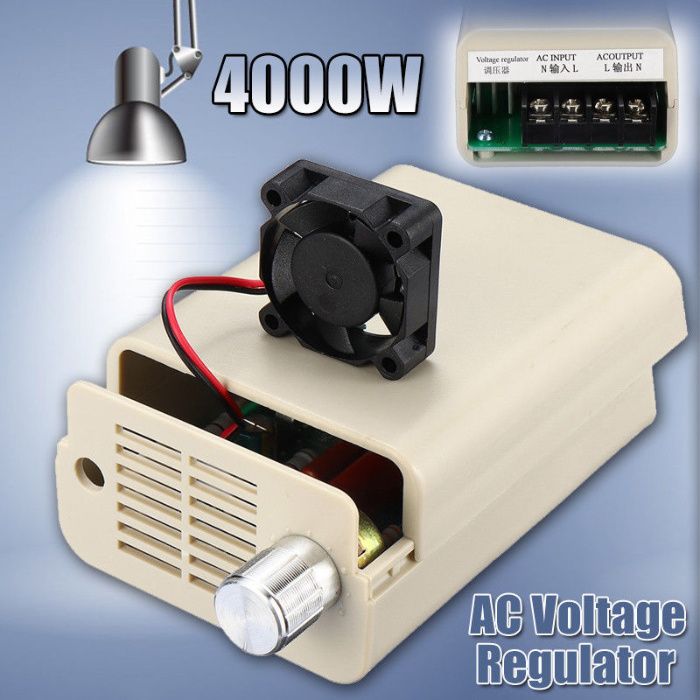 Variator tensiune regulator turatie pentru motor 4KW/220V. Nou ambalat
