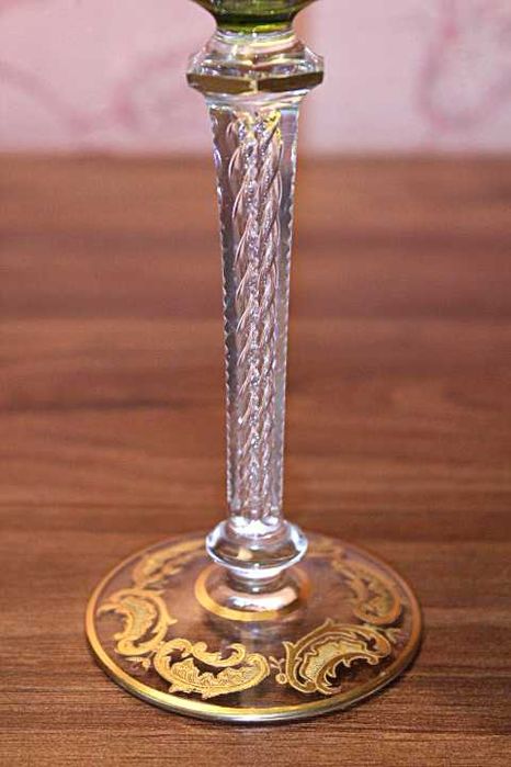 Очень редкий антикварный фужер (Франция) Полностью ручная работа.