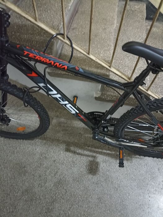 Bicicleta Mtb Dhs 2605 - 26 inch, M, Negru/Rosu