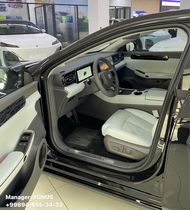 Leapmotor C01 525KM Dop Opsiya Restayling 3 yil garantiya +RUSFIKATSA