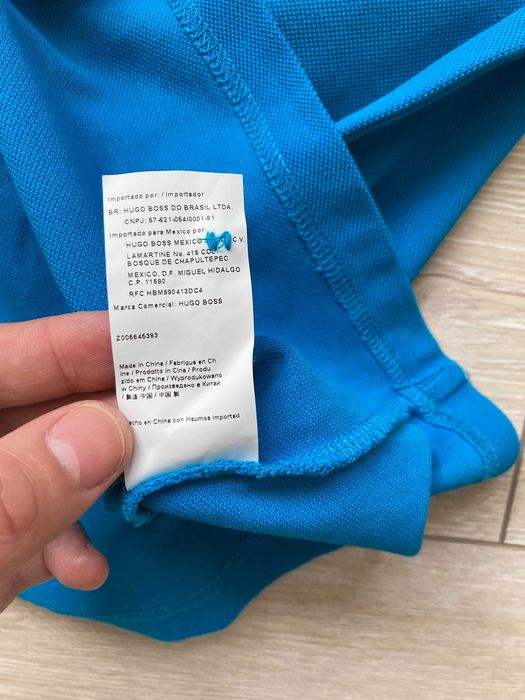 Hugo Boss Green Paddy Modern Fit мъжка поло тениска размер L