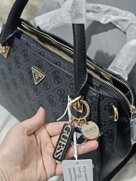 Geanta GUESS Noelle ll luxury satchel