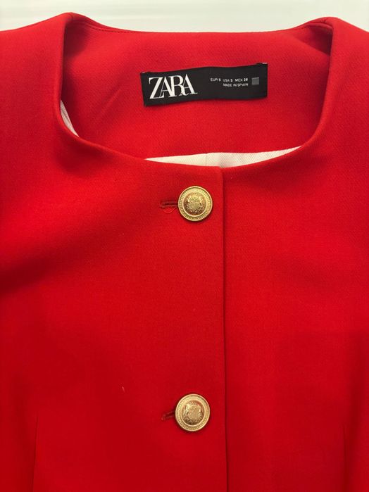 Sacou Zara rosu S