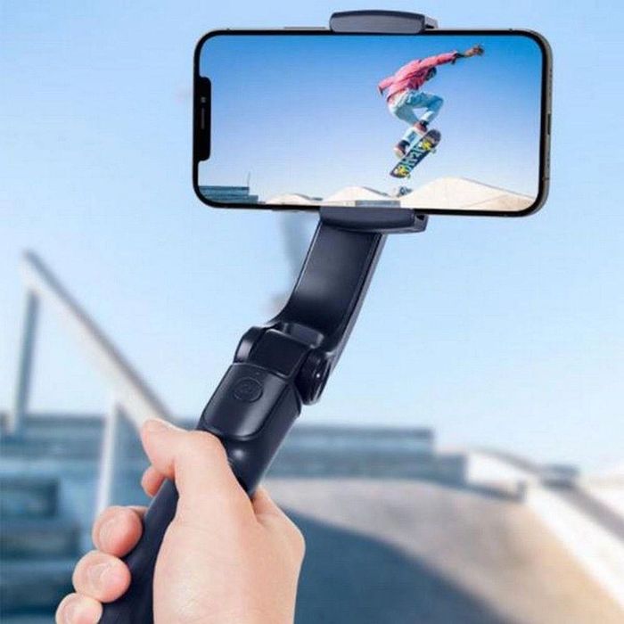 Блутут селфи стик с трипод и стабилизация, SPIGEN Wireless Gimbal