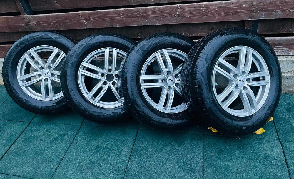 Set Jante ATS 7Jx17 cu Senzori si Anvelope Continental 235/65 R17