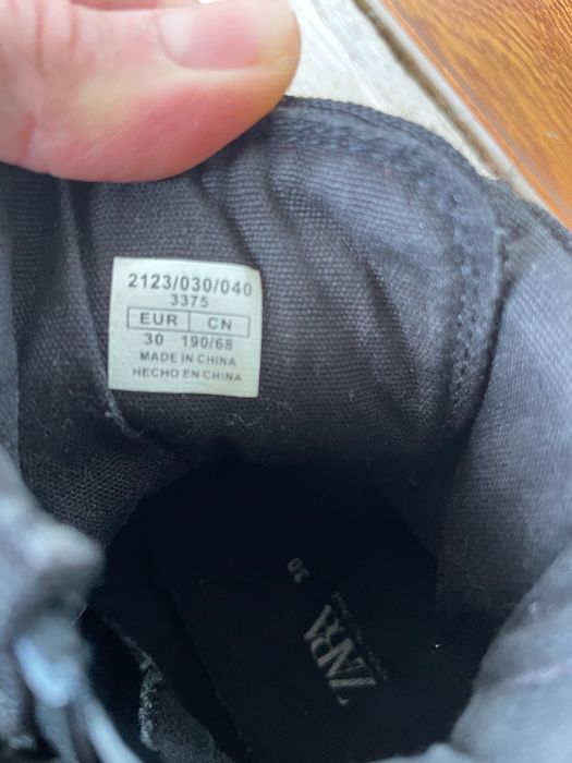 Детски боти ZARA. Като нови