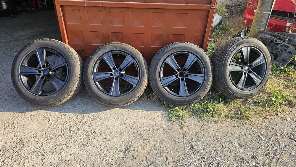Продавам 4 броя джанти със зимни гуми за BMW X5 e70 18-ки
