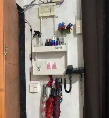 Етажерка за баня, толаетна и козметика, рафт за стена без дупчене