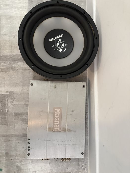 Amplificator + subwoofer