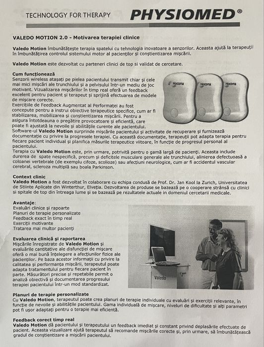 Aparatura medicală Valedo Motion 2.0  REDUCERE 50%