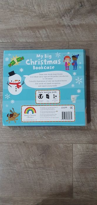 Christmas book (carte Craciun), Felt play book (carte fetru)