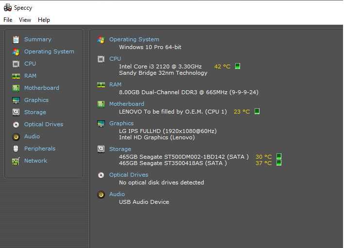 Unitate PC Slim LENOVO i3 / 3.3 Ghz / 8GB DDR3