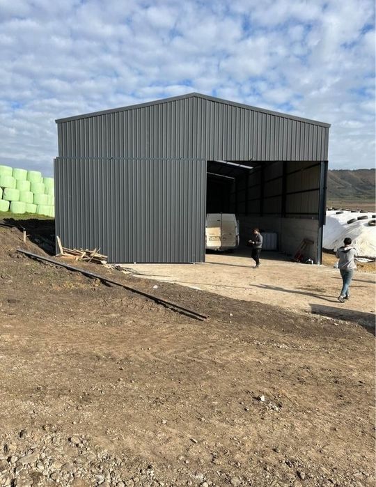 Vând hale metalice ACCEPTĂM SI MASINE AUTO ne deplasăm oriunde în tara