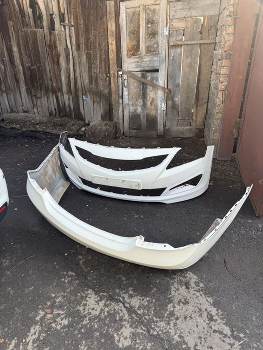 Оригинал бампера Акцент 2014/2016