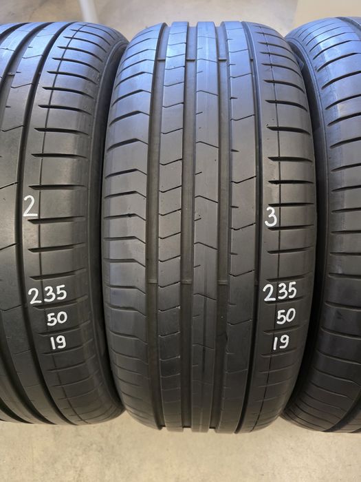 235/50/19 4бр.PIRELLI P ZERO-EXTRA LOAD-Неразличими от НОВИ