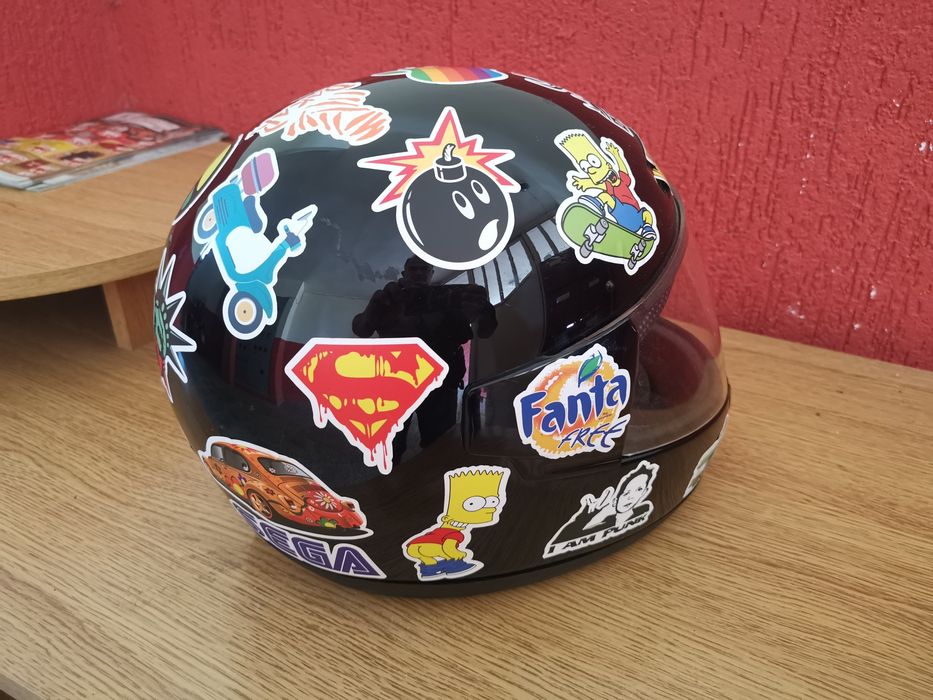 Мото каска размер XS