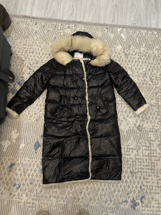 Пуховик длинный зимний