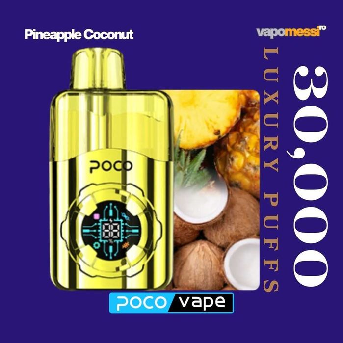 Vape Poco SC 30.000 Puffs cu lichid vizibil Longeviv si calitate !