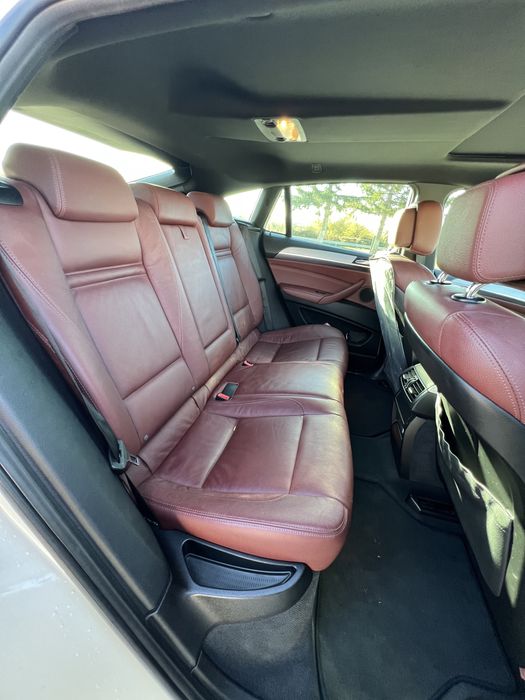 BMW X6 4.0d 306hp Червен салон