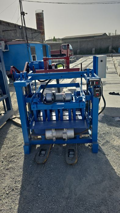 Станок пескаблока шлакаблока